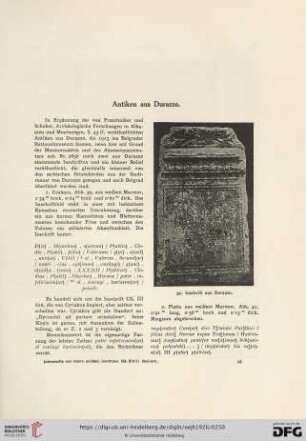 Band 23: Antiken aus Durazzo
