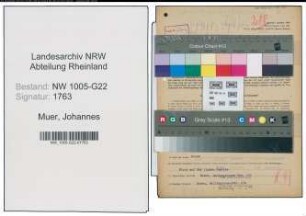 Entnazifizierung Johannes Muer , geb. 04.08.1904 (Kaufmann)