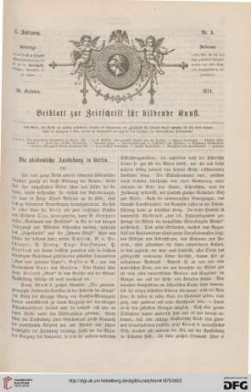 Heft 3 (30. Oktober 1874)