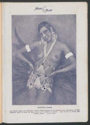 Josefina Baker [Fotografía de]