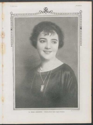 La mujer argentina. : Señorita María Luisa Ligueri Richard.