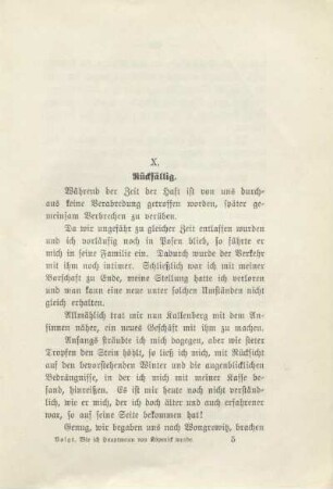 X. Rückfällig