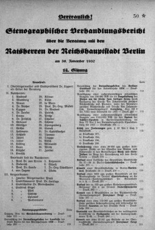 Nr. 14, 30. November 1937
