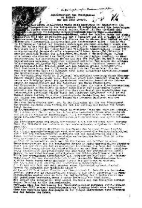 1922/23: Jahresbericht ... - 1922/23