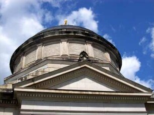 Dresden: Trauerhalle Johannisfriedhof Tolkewitz