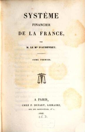 Système Financier de la France, 1
