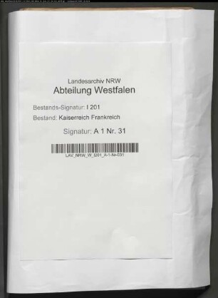 Grund-, Personal- und Mobiliarsteuerrollen der Mairie Steinfurt (Contribution fonciére, personelle et mobilière) für 1813.