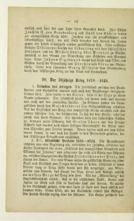 20. Der 30jährige Krieg 1618-1648
