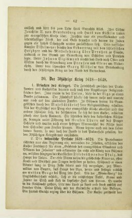 20. Der 30jährige Krieg 1618-1648