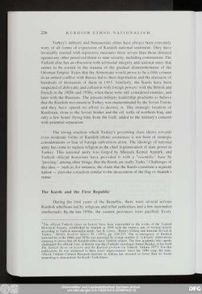 The Kurds and the First Republic