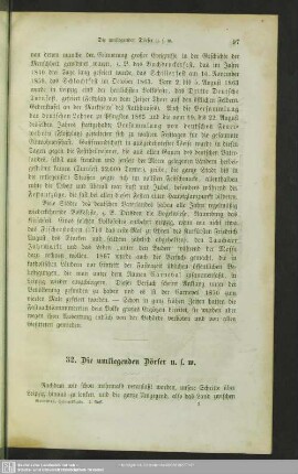32. Die umliegenden Dörfer u. s. w.