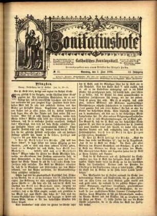 Ausgabe vom Sonntag, den 02. Juni 1895.