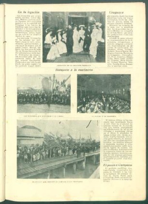 En la legación uruguaya