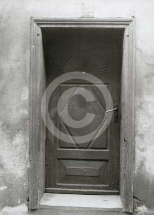 Portal von Bürgerhaus Kürschnerstraße 28 in Elbing