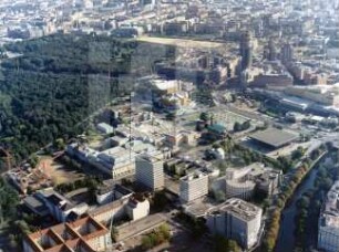 Blick über das Berliner Tiergartenviertel Richtung Osten