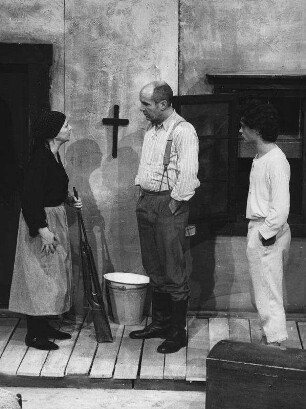 Die Gewehre der Frau Carrar: Renate Reiche, Kurt Noack, Rainer Laupichler