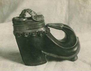 Hist. Museum: Pokal der Schumacherzunft, Speyer 18. Jh.