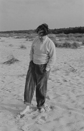 Roger Rössing am Prerower Strand