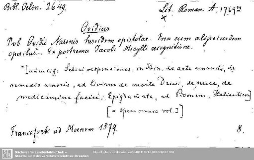 Literatura Romana A 1769.m