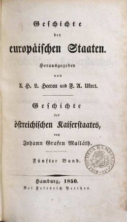 Geschichte von Östreich, 5