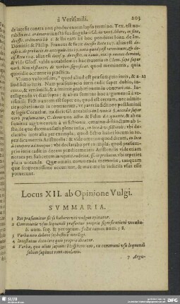 Locus XII. ab Opinione Vulgi
