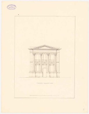 Saving-Bank, Adelaide: Seitenansicht (Variante zu Inv.Nr. 17711)