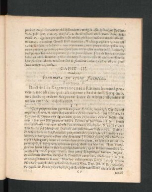 Caput III. tradens Porismata ex textu fluentia.