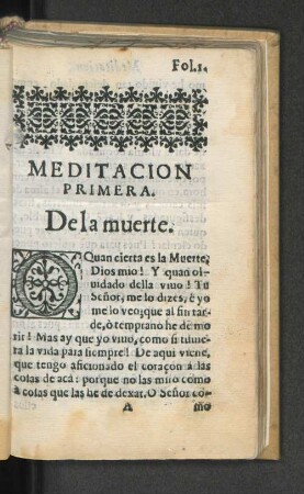 Meditacion de la muerte