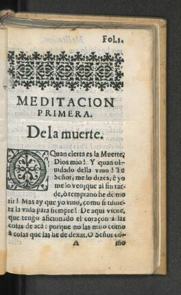 Meditacion de la muerte