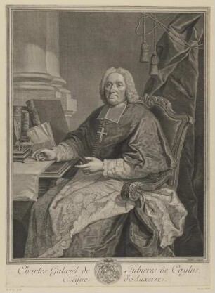 Bildnis des Charles Gabriel de Tubiers de Caylus