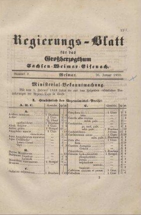 Nr. 2 : 26. Januar 1859