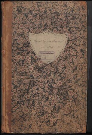 Hauptjournal der Bergamtskasse