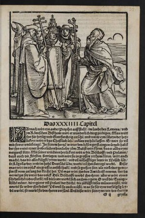 Das XXXIIII Capitel.