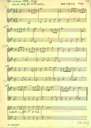 Du meine Seele, singe, wohlauf und singe schön!