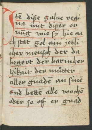 Andachten über das Salve regina, dt.