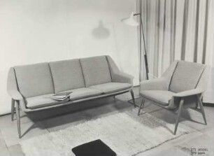 Walter Knoll Sitzgarnitur "372" von Rolf Grunow