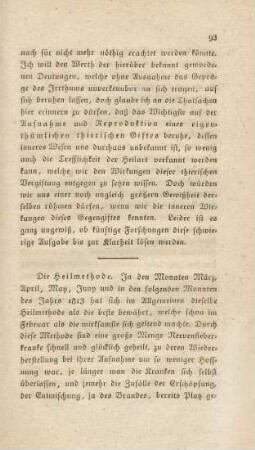 Die Heilmethode