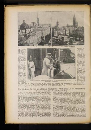 Die Fürsorge für die kriegsblinden Akademiker.
