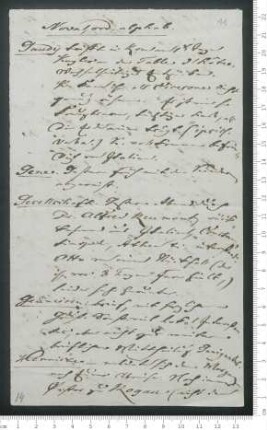 Brief von Julius Eduard Hitzig an Adelbert von Chamisso