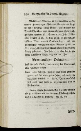 6. Vom Venetianischen Dalmatien