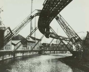 Schwebebahn, Flußstrecke Wuppertal