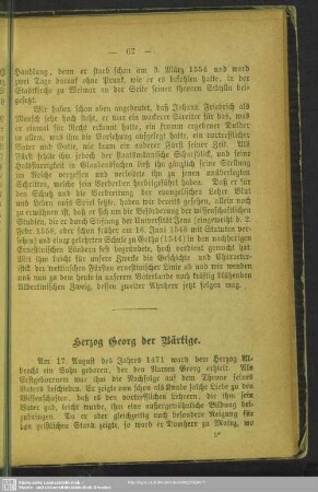 Herzog Georg der Bärtige