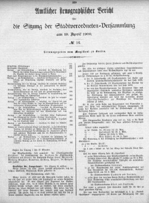 No. 16, 19. April 1900