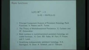 Topological Summaries and Sufficient Statistics