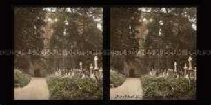 Friedhof und Kirchenruine des Klosters, Oybin