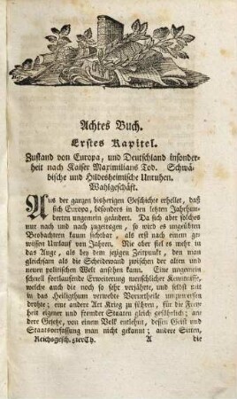 Michael Ignaz Schmidts ... Geschichte der Deutschen. 5, Von dem Anfang der Regierung Karls des V. bis auf das Jahr 1544