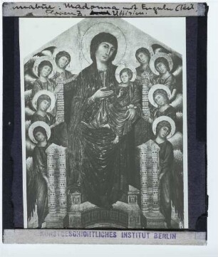 Cimabue, Santa Trinita Maestà (Florenz Uffizien 00134049)