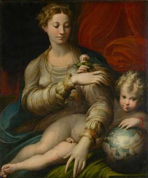 Die Madonna mit der Rose