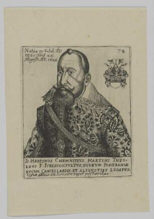 Bildnis des Martinvs Chemnitivs
