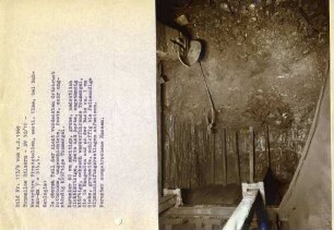 Tunnel bei Hölzern in km 528,925 Firststollen und Ulme, Röhre I